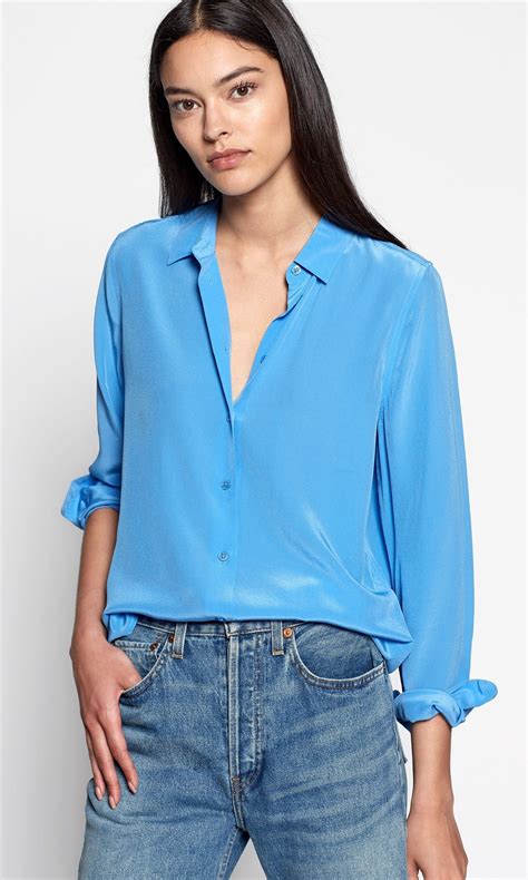 designer silk shirts for women.